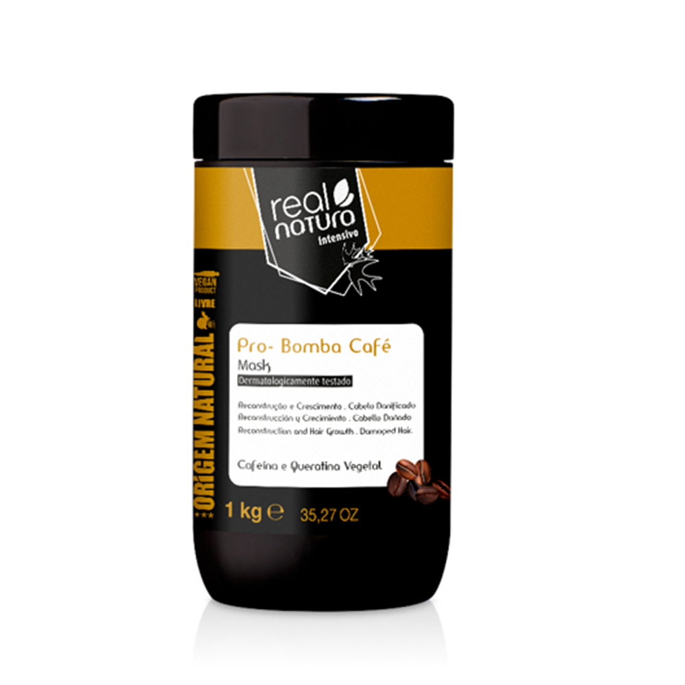 Real natura - Máscara Pro-Reparação Bomba Café 1KG