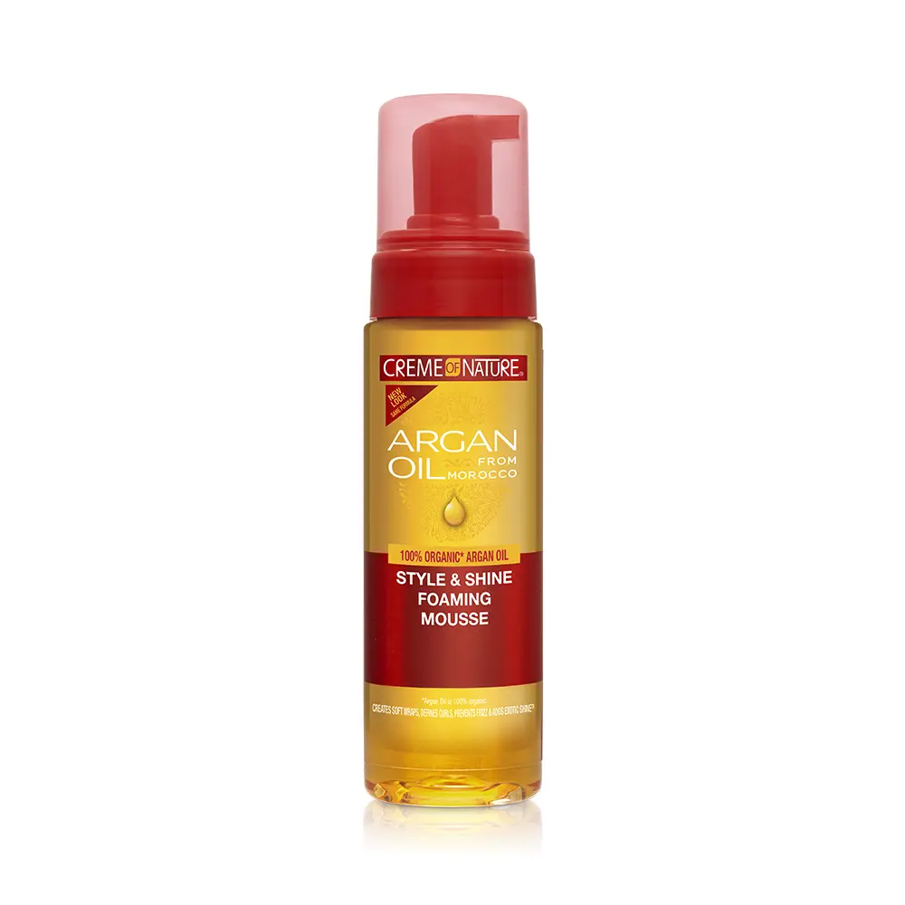 Creme Of Nature - Espuma Para Tranças Mousse Argan Oil 207 ML