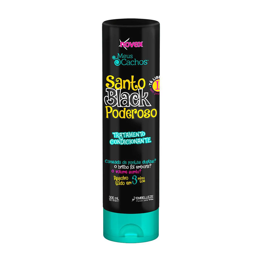 Novex - Condicionador Santo Black Poderoso 300 mL