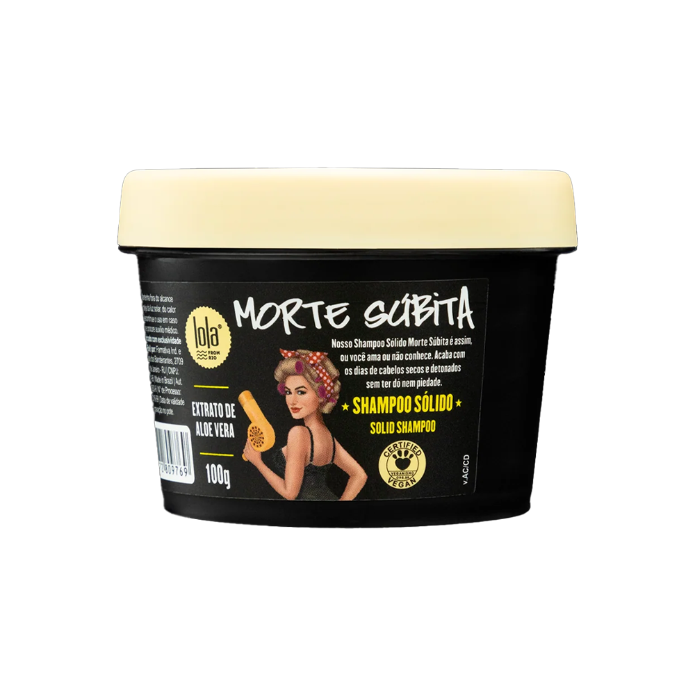 Lola - Shampoo Sólido Morte Súbita 100g (VEGAN)