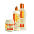 Bio Extratus - Kit Mel Shampoo, Banho de Creme e Finalizador