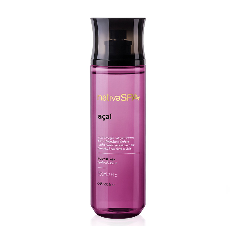 O Boticário - Body Splash Nativa Spa Açaí, 200ml
