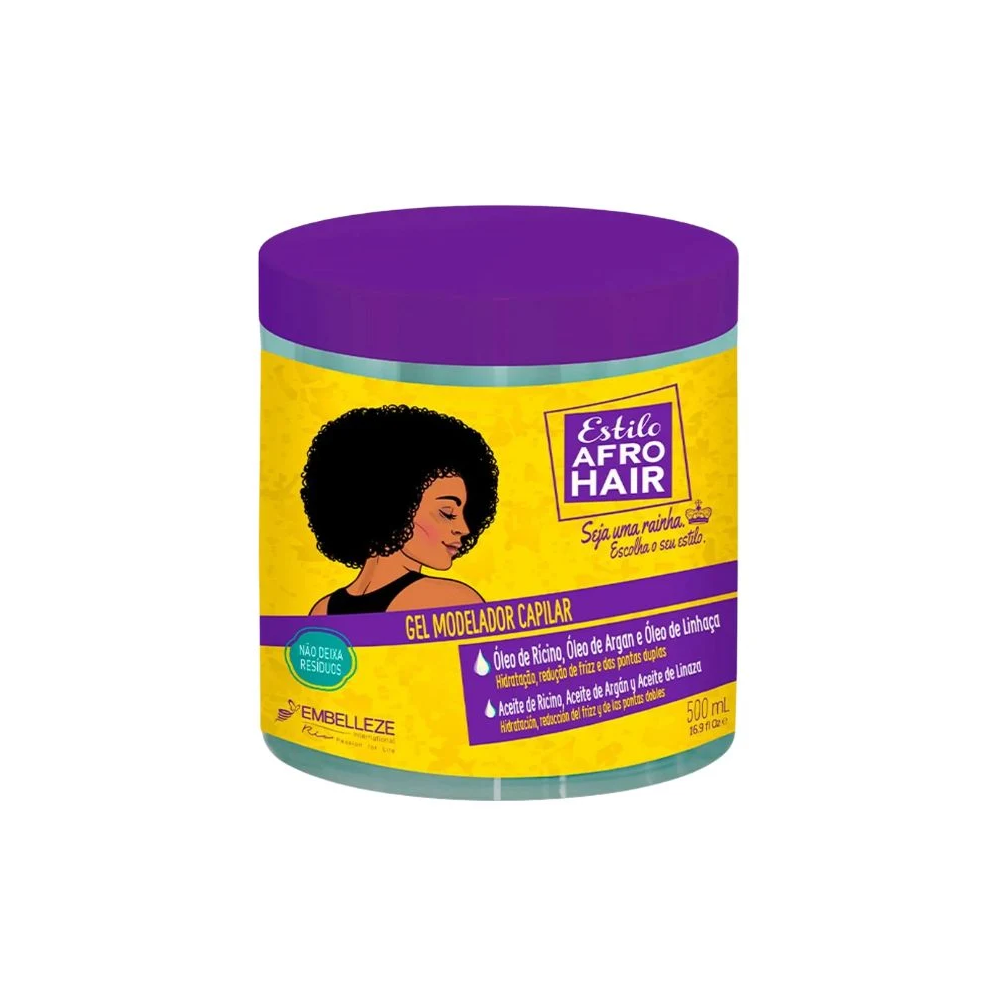 Novex - Gel Modelador Capilar Estilo AFROHAIR 500 mL