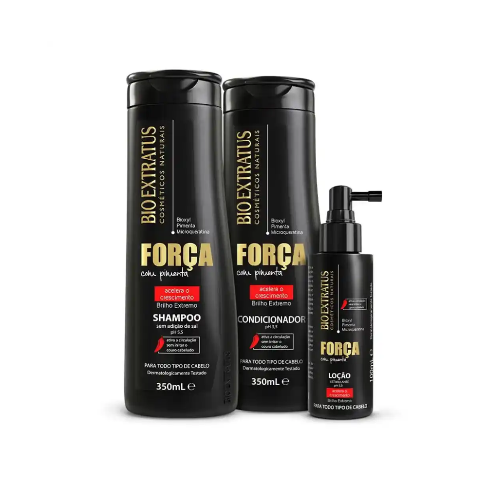 Kit Bioextratus - Força com Pimenta