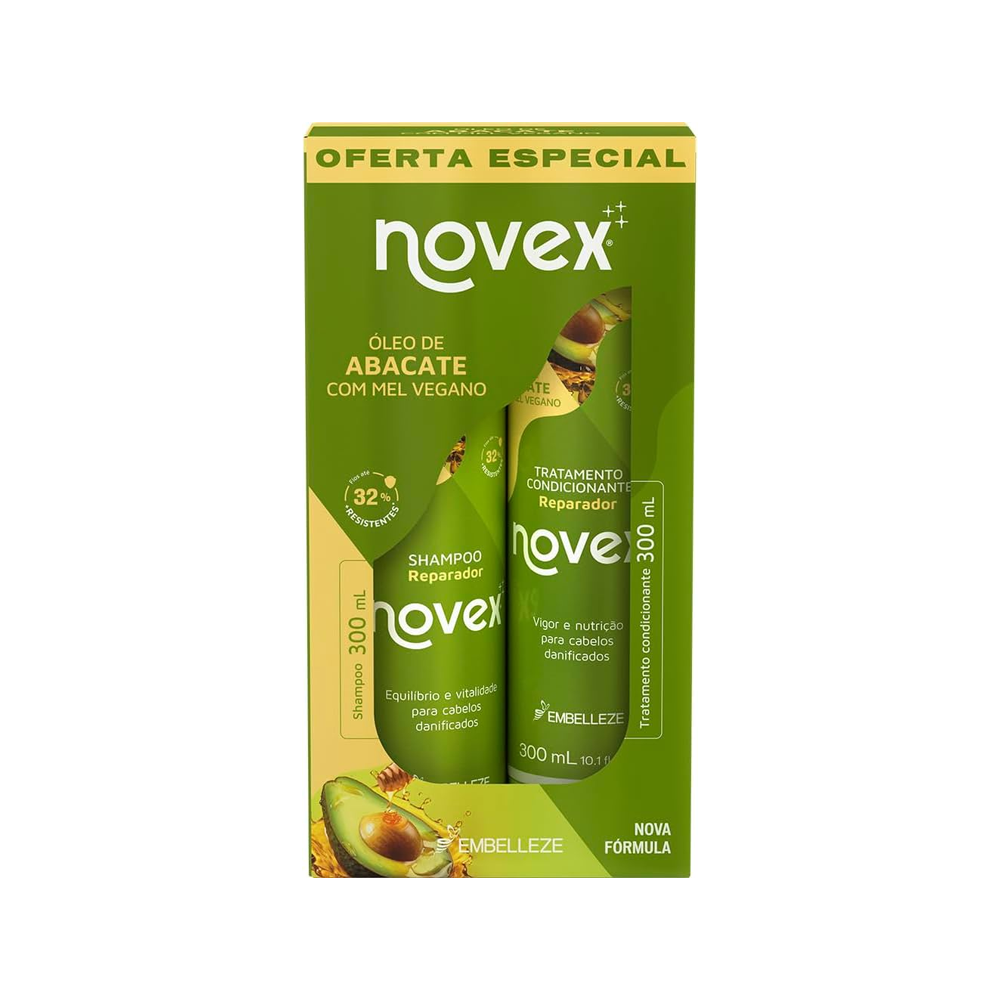 Novex - Shampoo Óleo de Abacate 300 mL