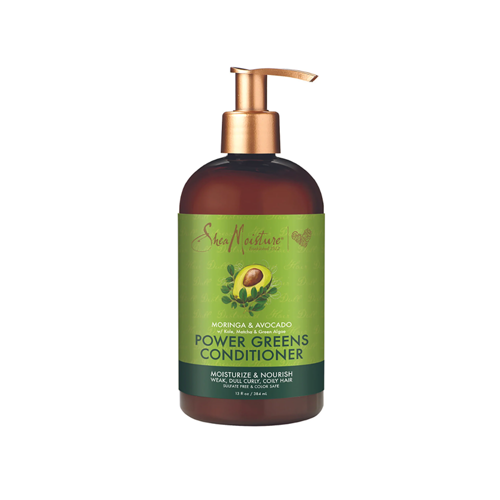 SheaMoisture - Condicionador Power Greens, Moringa e Abacate, 384ml