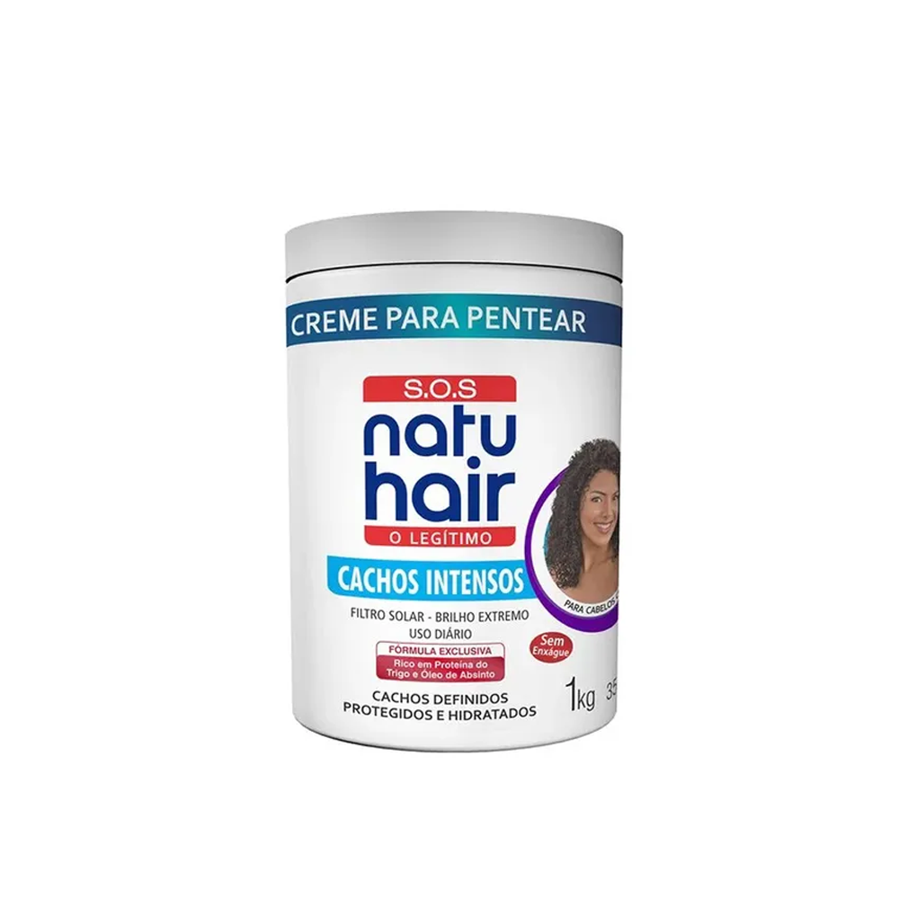 NatuHair - Creme Para Pentear Reparação Dos Cachos 1kg