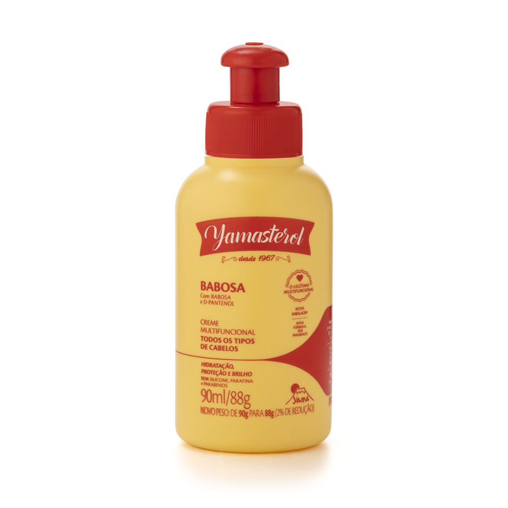 Yamasterol - Creme Capilar Multifuncional Babosa e DPantenol 90g