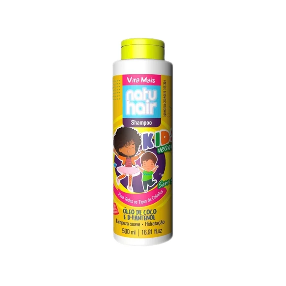 Natu Hair - Shampoo Vita Mais Kids - 500ml