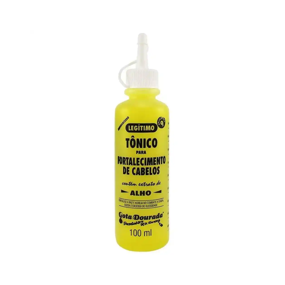 Gota Dourada - Tónico Fortalecimento Alho 100ml