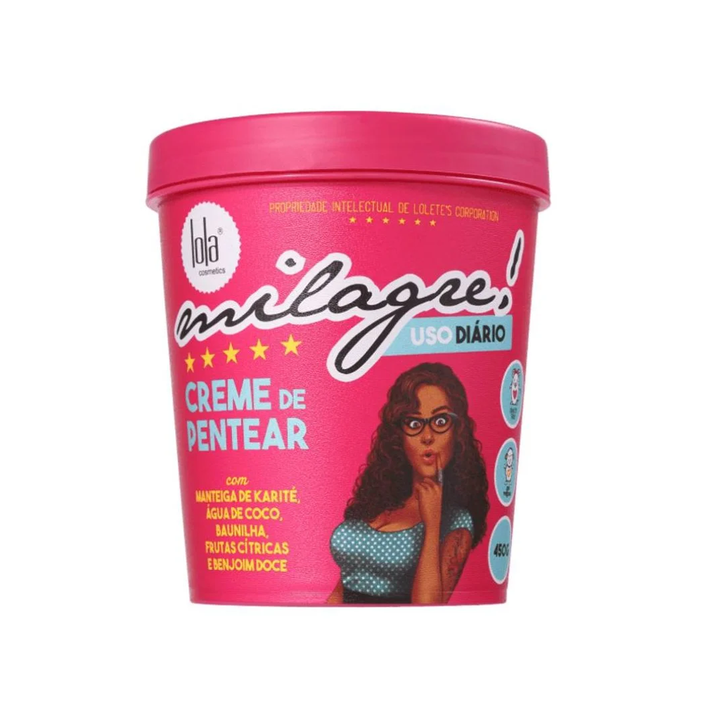 Lola - Creme de Pentear Milagre! 450g (VEGAN)