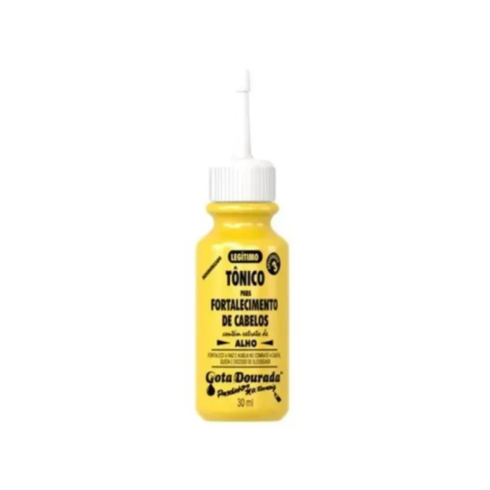 Gota Dourada - Tónico Fortalecimento Alho 30ml