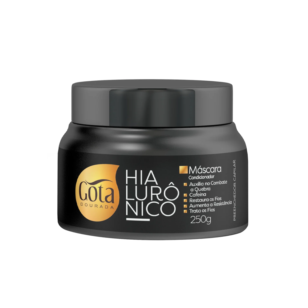 Gota Dourada - Máscara Hialuronico 250g
