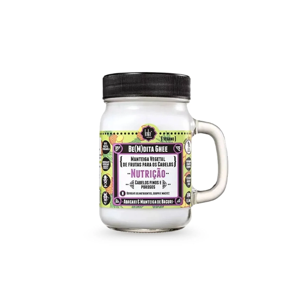 Lola - Máscara de Nutrição Abacaxi & Manteiga de Bacuri 350g (VEGAN)