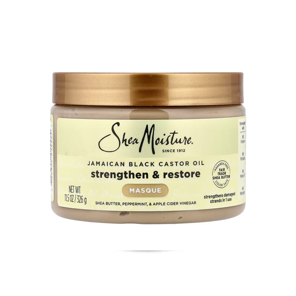 Shea Moisture - Máscara de Tratamento  Jamaican Black Castor Oil 340 g