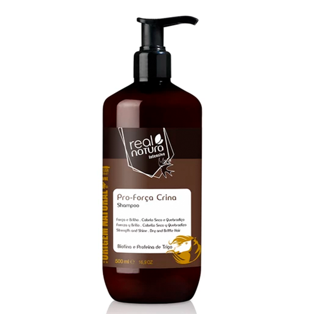 Real natura - Shampoo Pro-Força Crina 500 mL