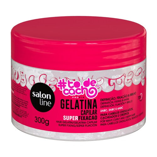 Salon Line - Gelatina Capilar Super Fixação #Todecacho - 300gr