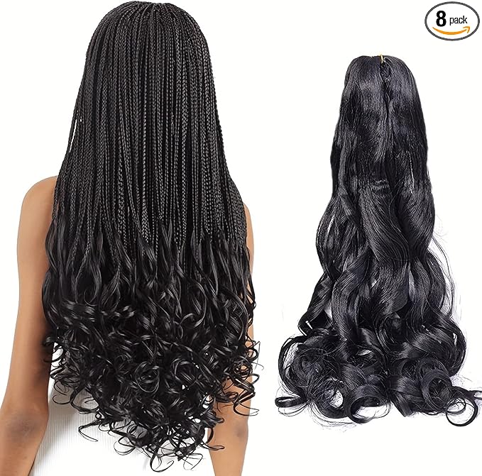 FRENCH CURL 3xDONNA MONICA 22" – Fibra para Tranças Africanas