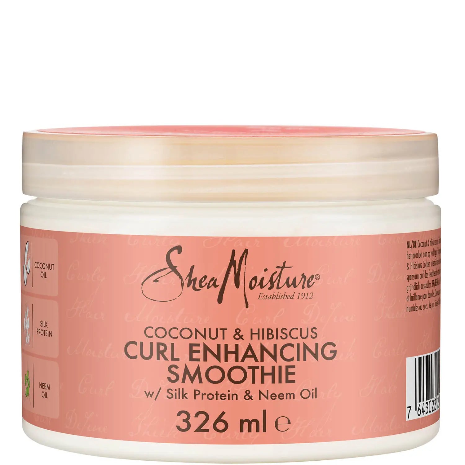Smoothie de Aperfeiçoamento de Coco e Hibisco Curl & Shine - Shea Moisture 326 ml