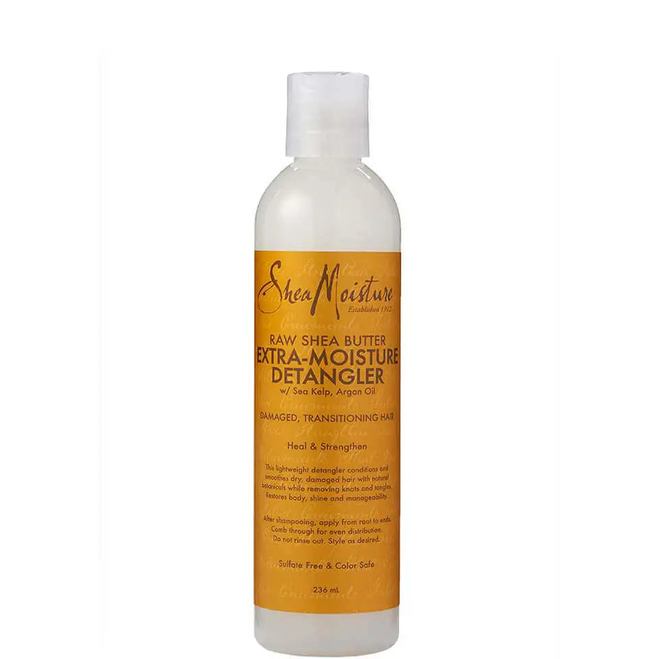 Raw Shea Butter Shea Moisture Extra Moisture Detangler - Sea Kelp and Argan Oil