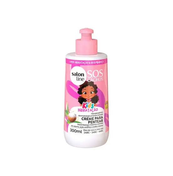 Salon Line Kids Hidratação Sos Cachos Creme De Pentear