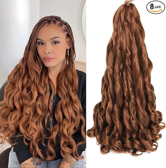 FRENCH CURL 3xDONNA MONICA 22" – Fibra para Tranças Africanas