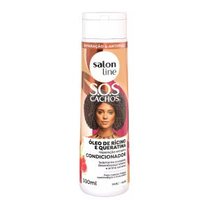 Salon Line - Condicionador S.O.S Cachos Rícino E Queratina 300ml