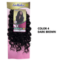 OCEAN WAVE – Crochet Braids – Extensões sintéticas de cabelo Ondulado - 4 Dark Brown