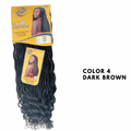 DUDA – Extensão De Cabelo Trança De Crochê – 100% Kanekalon - 4 Dark Brown