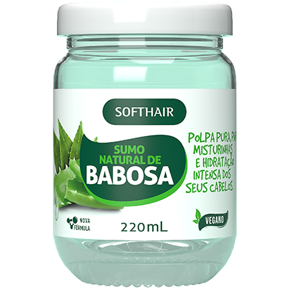 Soft Hair - Sumo Natural de Babosa Vegano