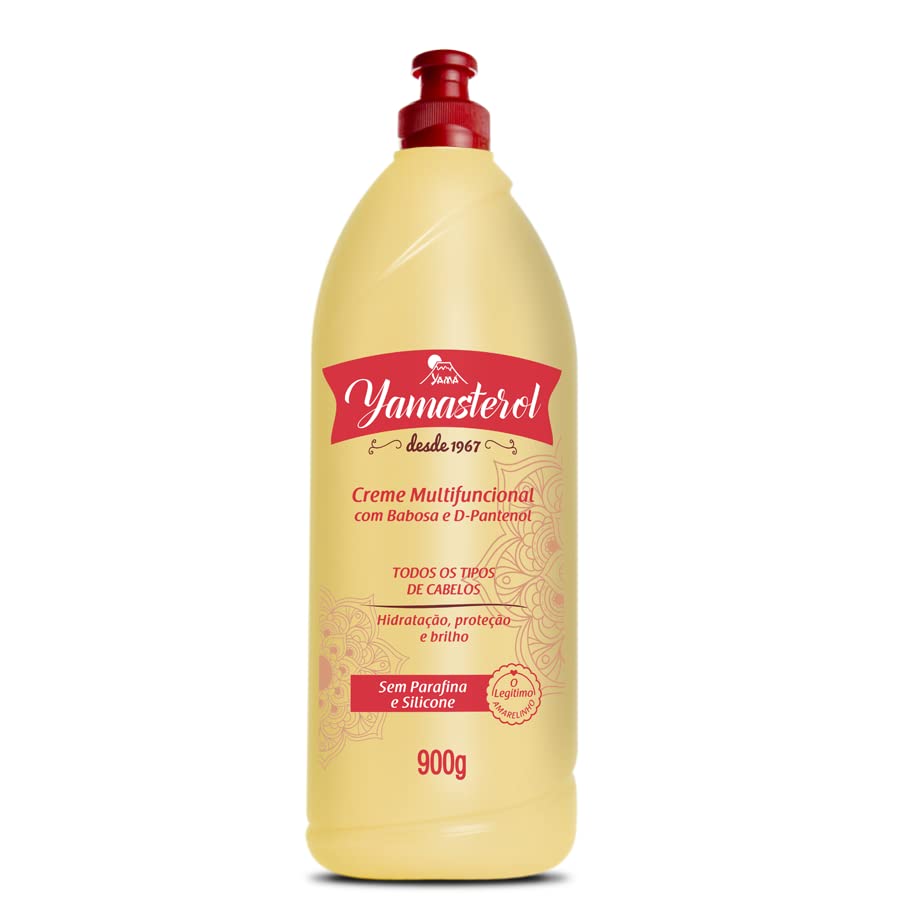 Creme Capilar Multifuncional YAMA Yamasterol Babosa e DPantenol (900 g)