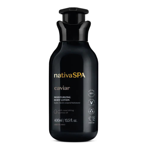 LOÇÃO HIDRATANTE NATIVA SPA CAVIAR - 400ML
