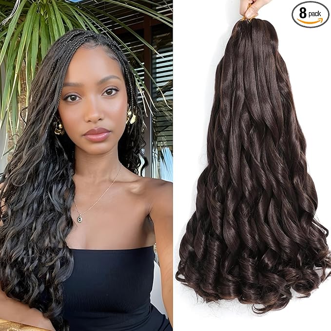 FRENCH CURL 3xDONNA MONICA 22" – Fibra para Tranças Africanas