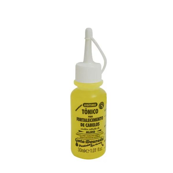 Gota Dourada - Tónico Fortalecimento Alho 30ml
