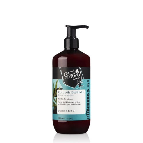 REAL NATURA CREME DE PENTEAR CARACÓIS DEFINIDOS LIBERADO 500ML