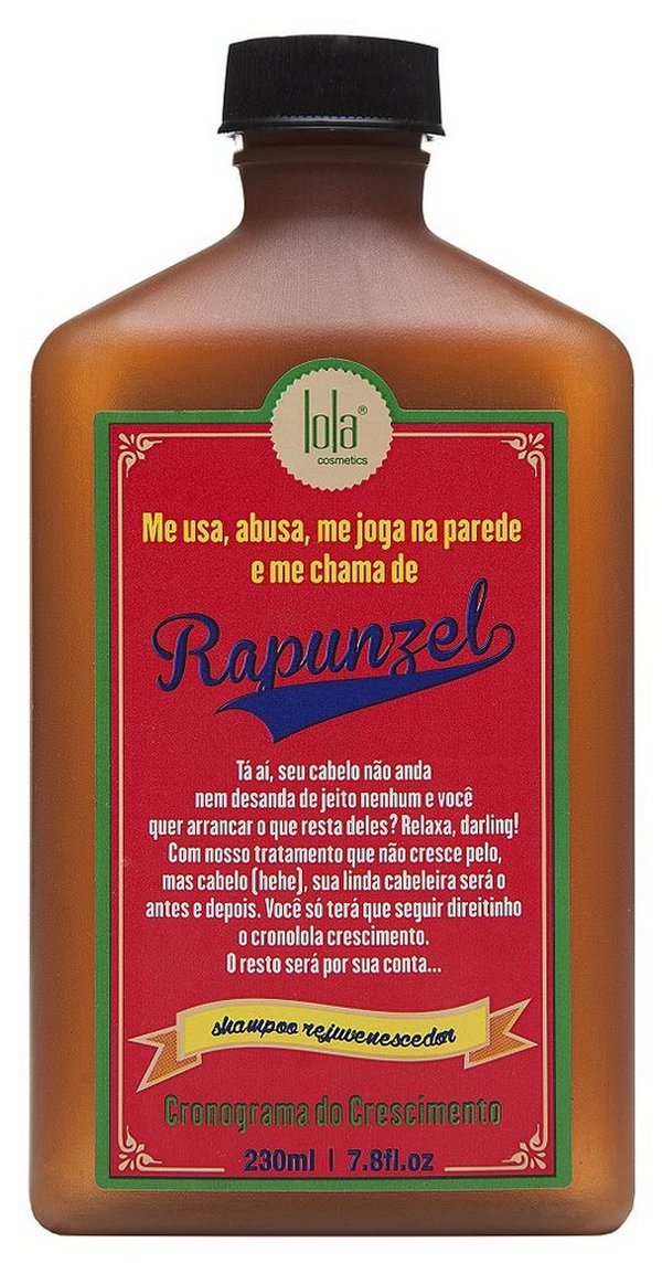 Lola - Shampoo Rejuvenescedor Rapunzel 250mL (VEGAN)