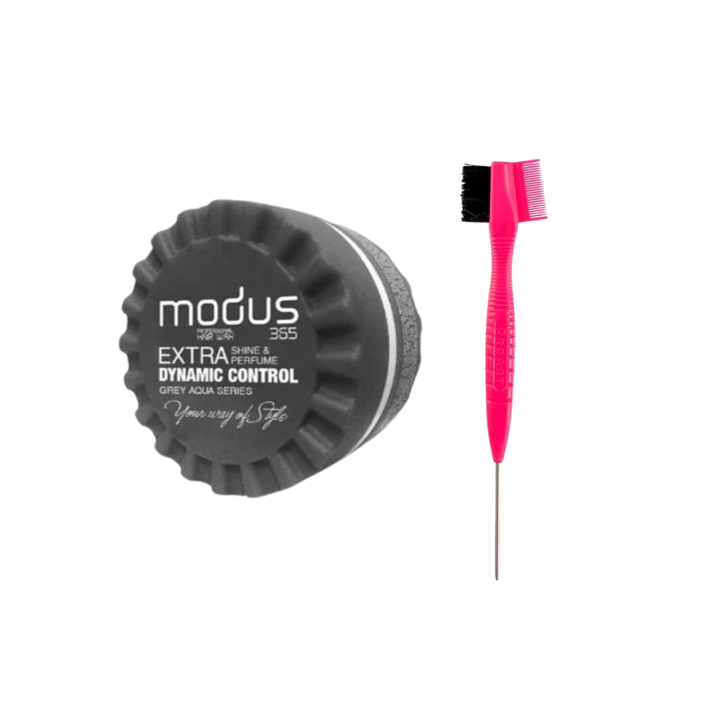 Kit Cera Modus 150g + Escova Baby Hair - Cinza