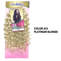 OCEAN WAVE – Crochet Braids – Extensões sintéticas de cabelo Ondulado - 613 Platinum Blonde