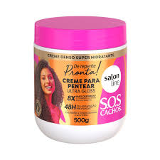 Salon Line - Creme para Pentear SOS Cachos De Repente Pronta 500g