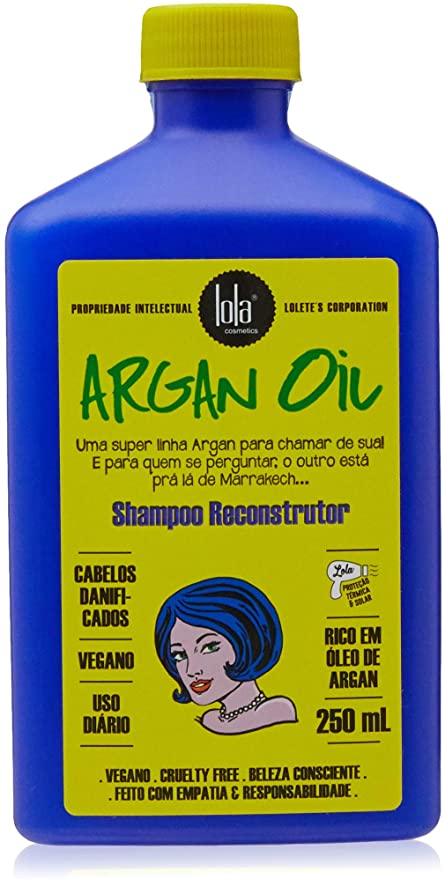 Lola - Shampoo Reconstrutor Argan/Pracaxi 250ML (VEGAN)