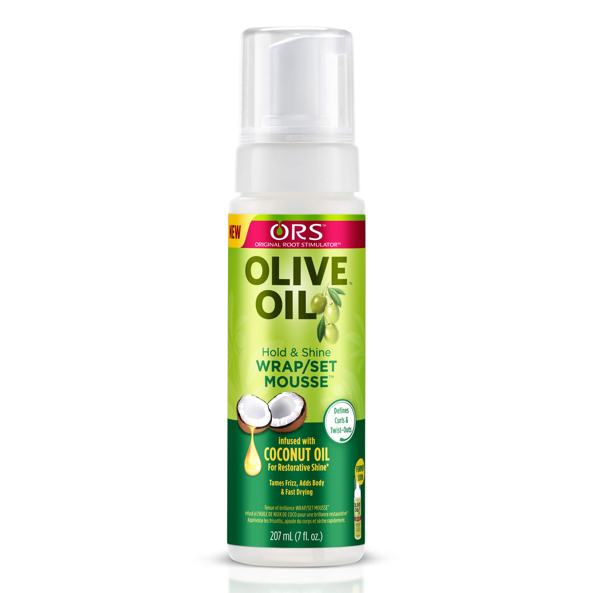 ORS OLIVE OIL WRAP/SET MOUSSE 207ML