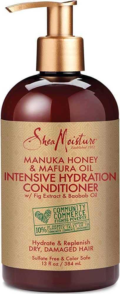 Shea Moisture Manuka Honey &amp; Mafura Oil Intensive Hydration Conditioner 384ml