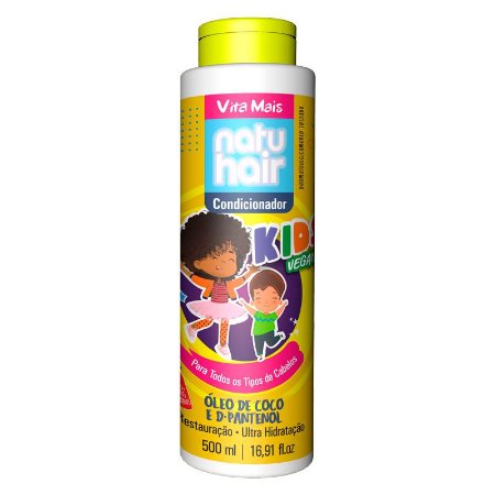 Natu Hair - Condicionador Kids Vegano - 500ml