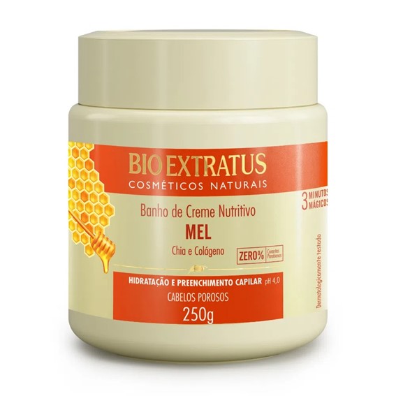 Bio Extratus Banho de Creme Mel 250Gr