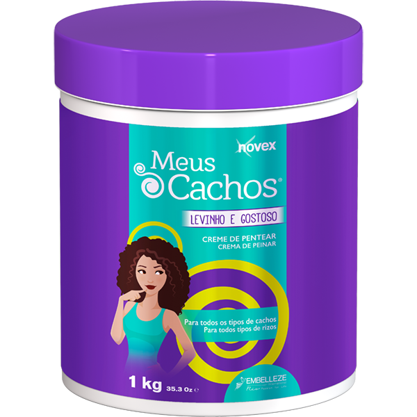 Novex - Creme de Pentear Meus Cachos Levinho e Gostoso 1KG