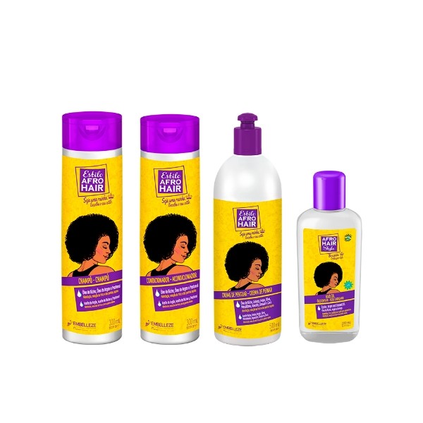Kit Novex Afro Hair (4 produtos)