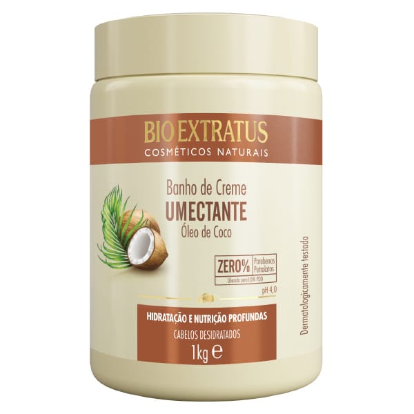 Bio Extratus Humectante Óleo de Coco Máscara 1kg
