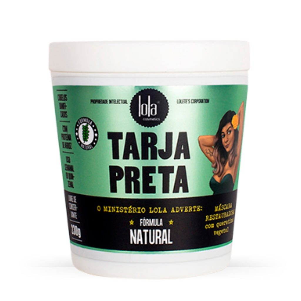 Lola - Máscara Restauradora Tarja Preta 230g (VEGAN)