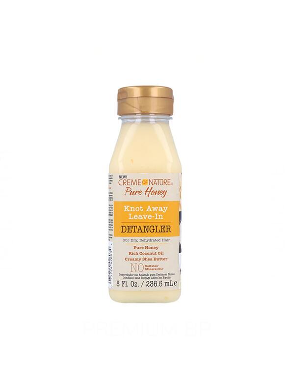 Creme Of Nature Pure Honey Nó De Fora Em Detangler 236,5 Ml