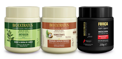 Cronograma Força e Crescimento Capilar 250g - Bio Extratus